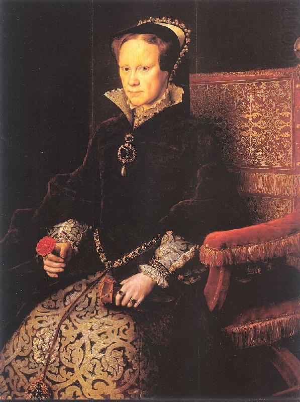 Mary Tudor, Mor, Anthonis